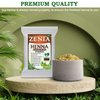 Zenia 100% Pure & Natural Henna Powder (Lawsonia Inermis) | 454 grams (1 lb) | Orange-Red Hair Color | Triple Sifted | Fresh from Rajasthan | No Chemicals, No Additives