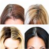 Rootflage Root Touch Up Hair Powder - Temporary Hair Color, Gray Coverage, Root Concealer, Thinning Hair Filler, Dry Shampoo- Kabuki Applicator .31 oz (Light Brown)