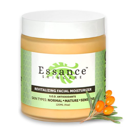 Essance – Revitalizing Night Crème with S.O.D. Antioxidants and Omegas, Face Moisturizer for Women & Men, Night Moisturizer for Face, Night Face Cream for Sensitive Skin, Normal, & Mature, 120mL