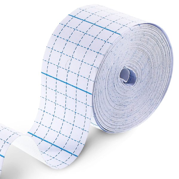 Non-Woven Cover Stretch Tape Non-Woven Adhesive Bandages Breathable Cohesive Wrap Bandages Protective Stretch Bandage Roll Film (2 Inch x 15 Yard)