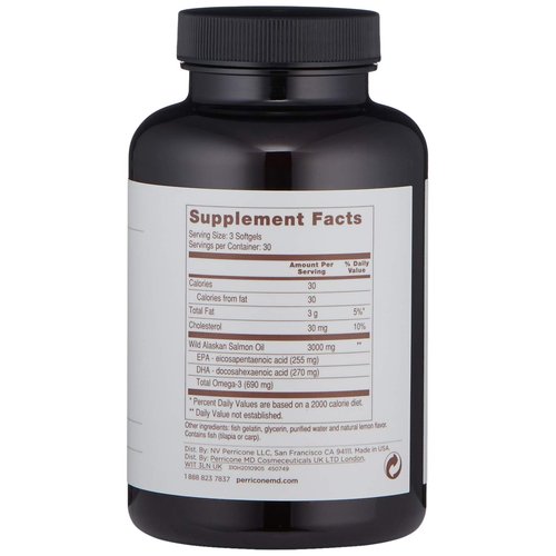 Perricone MD Omega 3 Supplements, 30 Day