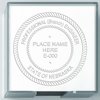 Professional Engineer Seal for Nebraska, Grey Soft Seal, 1-1/2 Seal Reach, State Board Approved, Soft Grip for Comfort, Portable and Easy to Use