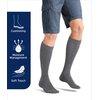 JOBST Activewear 30-40 mmHg Knee High Compression Socks, Medium, Cool White