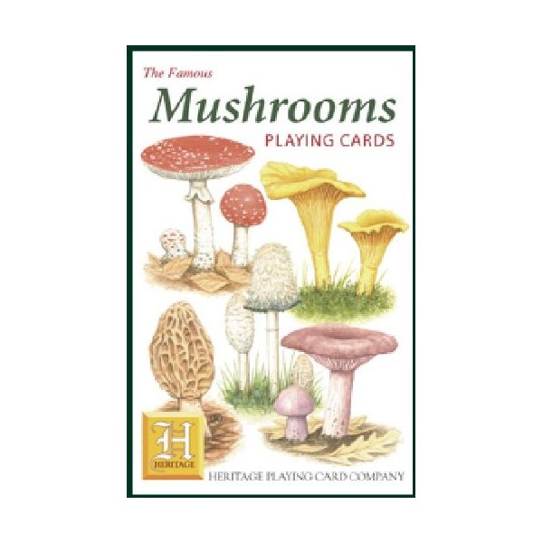 The Famous Mushrooms Playing Cards