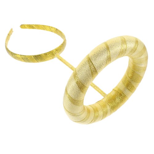 LIFKOME Angel HaloHeadband Angel Halo Headpiece Gold Halo Headband Angel Costume Accessories for Halloween Party Christmas Cosplay Carnival