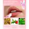 Spicy Lip Plumping Booster,Plumping Lip Oil with Chili Extract,High-Shine Smooth Fuller Lips,Hydrating Pink LIp Goloss Lip Glaze,Plump and Pout Lip Plumper Lipstick,Christmas Makeup Gift for Women-02#