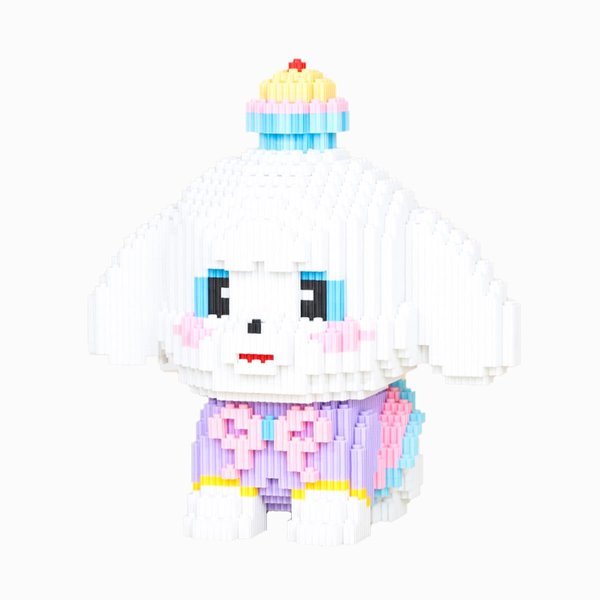 BDYDT Animal Bichon Dog Micro Building Blocks Set（3710PCS） Gift for Adults and Kids