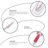 YITOU 10 Pcs Refillable Empty Lip Gloss Tubes with Wand, 6.4ml Lip Balm Gloss Containers with Rubber Insert Lipgloss Tube Lip Glaze Bottle Making Kit for DIY Lipstick Samples Christmas