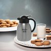 HUBERT Coffee Cream Carafe with Whole Milk Imprint, 1.5 Liter