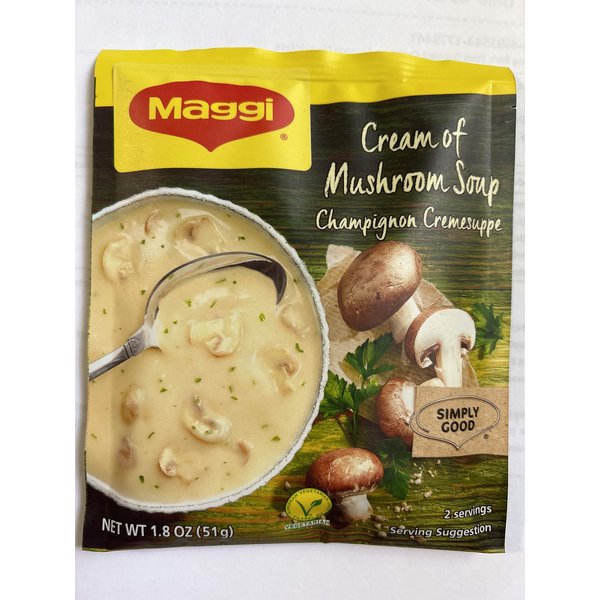 Maggi Cream of Mushroom Soup, 1.91-Ounce