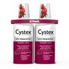 Cystex Urinary Tract Infection Support, Cranberry Prebiotic Supplement for UTI Protection & Urinary Health Maintenance, D-Mannose & Vitamin C, 7.6 oz (2 Pack) Packaging May vary