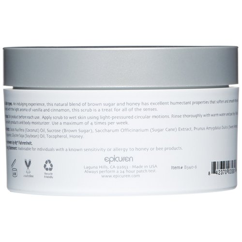 Epicuren Discovery Cinnamon Vanilla Brown Sugar Polish, 6.7 oz.