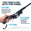 BLISSWILL Fishing Gear Fishing Rod and Reel Combos Pocket Telescopic Rod Compatible Fishing Rod with Fishing Line Portable Fishing Rods