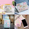 108 PCS 10 Sheet Pastel Rainbow Temporary Tattoos Sticker Boho Rainbow Birthday Party Decorations Favors Supplies Decor Gifts Boys Girls Baby Shower Cute Fake Tattoo School Reward Themed