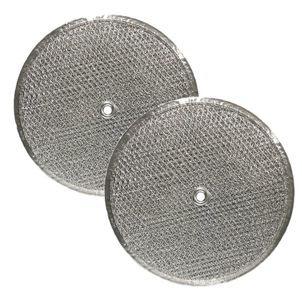 2-Pack Air Filter Factory 9-1/2 Inches Round x 3/32 With Center Hole Range Hood 12-Layer Aluminum Grease Filters
