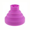 AINAAN Collapsible Silicone Hair Diffuser Attachment- The latest travel portable, 2019, Purple, silicone diffuser