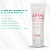 Liflad Radio Frequency Gel for RF Machine - Cooling Gel for Laser Hair Removal - Massage Therapy Cream for Women& Men - Royal Facial Gel Clear (Pack of 2)