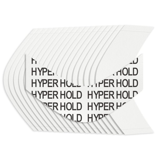 Sunshine Tape Hyper Hold Hairpiece Wig Tape (72 Pieces) | A Curve | Made in USA | Double Sided Adhesive Tape for Toupee Lace Front Wig | Ultra Hold Waterproof Strips