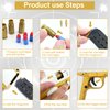 Toy Gun Soft Bullet for Boys Girls, Toy Foam Blasters & Guns, Toy Guns with Shell Ejecting, Gift Box for Christmas Birthday for Boys Girls Adults Age 8+ Gold