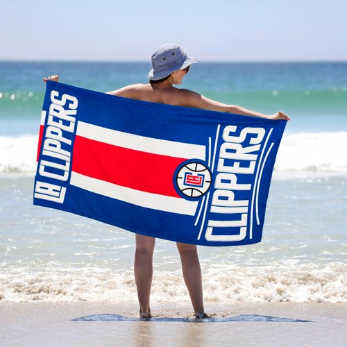 Northwest NBA Los Angeles Clippers Beach Towel, 30 X 60 Inches