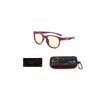 GUNNAR - Premium Gaming and Computer Glasses for Kids (age 4-8) - Blocks 65% Blue Light - Rush, Magenta, Amber Tint
