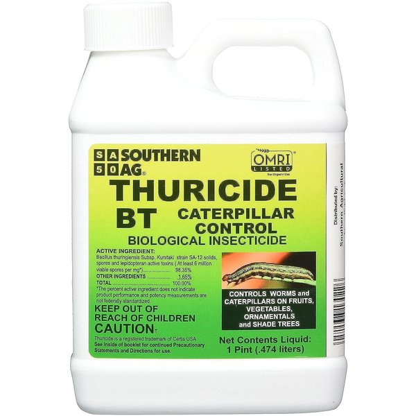Southern Ag Thuricide BT Caterpillar Control, 16oz - Pint