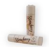 Strawberry Moisturizing Lip Balm With Raw Beeswax & Organic Cocoa Butter- Golden Hives Apiary (Pack of 1)