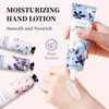 10 Pack Mini Hand Cream for Dry Cracked Hands, Moisturizing Hand Cream Gifts Set for Women,Floral Hand Lotion Mini Travel Size Set for Birthday Gifts,Teacher Appreciation Gift,Nurse Week Gift
