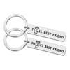 Best Friend Jewelry Keychain Coffee lovers Jewelry Friendship Jewelry Keychain Gifts Best Friend Keyring Set of 2 Sister Gift Keychain for Women Men Birthday Graduation Gifts Best Friend Key Chains
