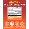 Zenwise Health Vitamin C Liposomal Ascorbic Acid - 1500 MG of Organic Highly Bio Available Vitamin C for Immune Health, Natural Energy Boost, and Skin Care Support - 3 Month Supply - 180 Capsules