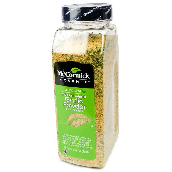 McCormick Garlic Powder Coarse Grind with Parsley, 24 oz (680 g)