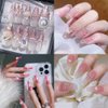 Nail Art Charms for Acrylic Nail Design Kit 300PCS Resin 3d Nail Charms Kawaii Bear Butterfly Flowers Cute DIY Nail Decorations Accessories Supplies