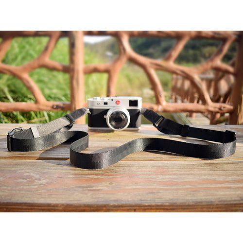 Black Camera Strap, Quick Release Adjustable Camera Neck Shoulder Sling Strap for Nikon Canon Sony Pentax Fujifilm Panasonic SLR DSLR Cameras