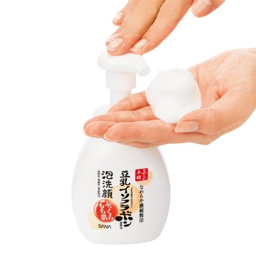 SANA Nameraka Honpo Foam Face Wash NC 200 mL / 6.8 Net fl. oz. Imported from Japan