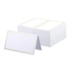 Place Cards Pack of 120 - Small Tent Cards with Gold Foil Border - Perfect for Weddings, Banquets, Events,Table Cards,Name Cards