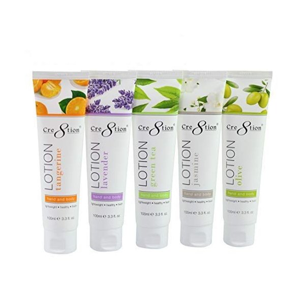 Cre8tion Spa Hand & Body Lotion Nourishing Skin Lotion Moisturizer From Dryness and Flaking 100 ml/fl. 3.3 oz (Complete Set)