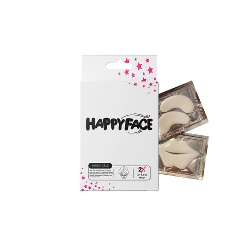 New Lip and Eye Mask 2 Sets, Hydro-Gel Eye Mask For Puffiness, Lip Collagen Plumper, Eye Mask Skincare, Rich Goat Milk (white/white)