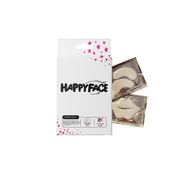 New Lip and Eye Mask 2 Sets, Hydro-Gel Eye Mask For Puffiness, Lip Collagen Plumper, Eye Mask Skincare, Rich Goat Milk (white/white)