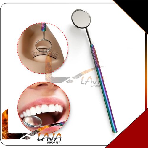 LAJA Imports Eyelash Extensions Mirror Beauty Cosmetics Makeup Applicator Dental Tool Multi Color