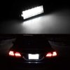 MOFORKIT LED License Plate Light Lamp Assembly For 2015-2019 Dodge Charger Challenger Chrysler 300 Pacifica Jeep Compass 6000K Dimond White, Pack of 1