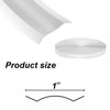 RV Trim molding Screw Cover,1 inch Wide White Vinyl RV Trim for RV Campers and Travel Trailers(50 FT)