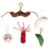 GIANTmicrobes Civil War Themed Gift Box – Learn About Diseases from History with This Set of 5 Plush Microbes, Fun Gift for Family, Friends, Students, Scientists, Teachers, and History Fans