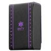 BWTY Best wishes to you Tarot Cards Holder, Leather Tarot Card Case/Box, Suitable for Standard Size Tarot Cards (2.75in x 4.75in)-Moon Phase Design (Purple)