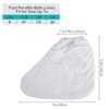 Paraffin Wax Booties, Segbeauty Paraffin Heated Foot SPA Liners, Paraffin Wax Refill Feet Cover Bags for Hot Wax Hand thera-py Bath Paraffin Thermal treat-ment SPA Wax Warmer Paraffin Wax Machine