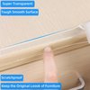 COUMENO Edge Protector, Edge Protector Strip Clear, Strong Adhesive, Used Edge Protectors for Sharp Corners of Cabinets, Tables, Drawers Anti-Sharp Edge Protect 0.8inX9.84FT