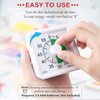 Secura 60-Minute Visual Timer, Classroom Timer, Countdown Timer for Kids and Adults, Time Management Tool for Teaching (Green & White)