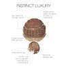 Gabor Instinct Luxury Short Wavy Shag Wig With Extended Lace Front by Hairuwear, Petite Average Size Cap, G4+ Dark Chocolate Mist