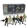 MQSTARSRISE Army Men Soldiers Toy for Boys Age 4-7,Military Soldier Playset Military Figures for Boys,Army Men Action Figure with Weapon,Army Toy Set Birthday Gift for Boys 3+