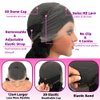 13x4 Wear and Go Glueless Wigs Human Hair Pre Plucked Pre Cut Curly, 26 Inch Deep Wave Lace Front Wigs Human Hair with Baby Hair, 180 Density HD Invisible Lace Frontal Wigs Human Hair for Women