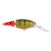 Berkley Flicker Shad Jointed Fishing Lure, Firetail Hot Perch, 1/3 oz, 2 3/4in | 7cm Crankbaits, Size, Profile and Dive Depth Imitates Real Shad, Equipped with Fusion19 Hook